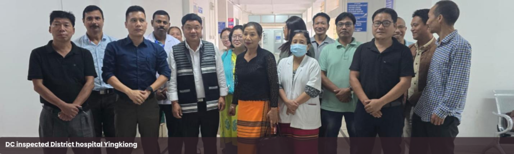 DC inspected District hospital Yingkiong