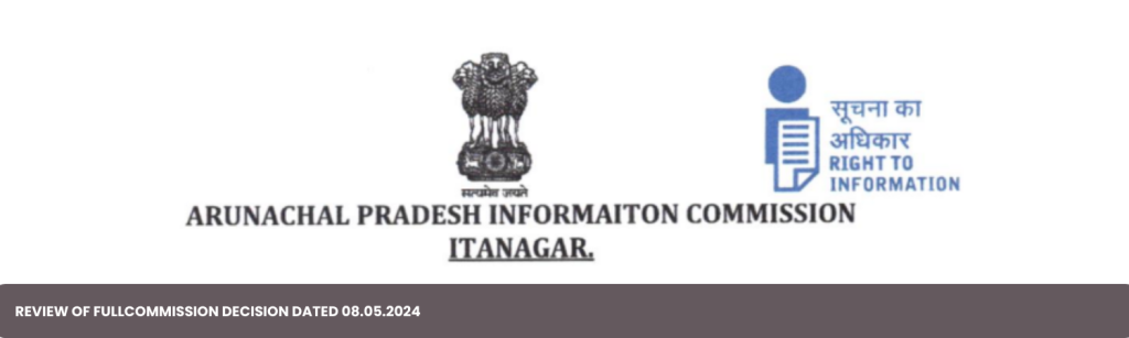 REVIEW OF FULLCOMMISSION DECISION DATED 08.05.2024