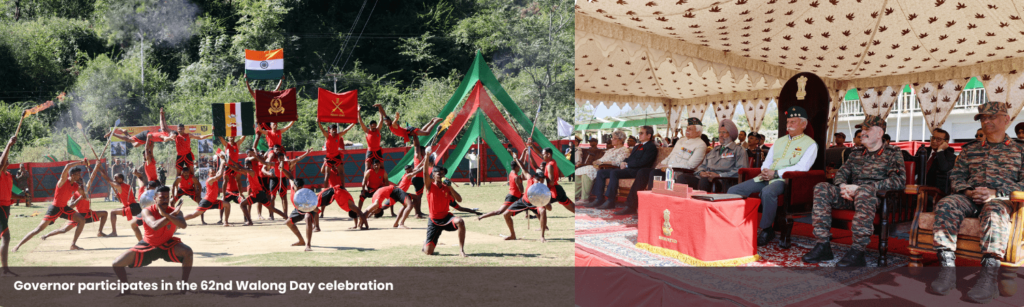 Governor participates in the 62nd Walong Day celebration