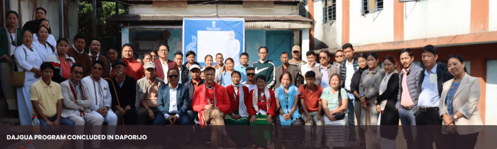 DAJGUA  program Concluded in Daporijo