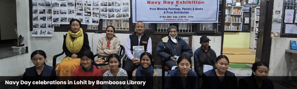 Navy Day celebrations in Lohit by Bamboosa Library