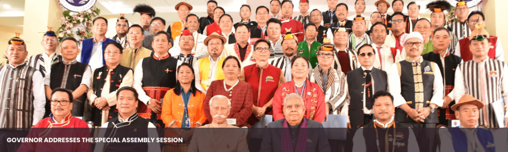Governor addresses the special assembly session