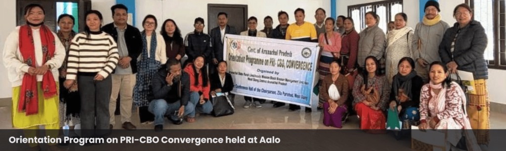 Orientation Program on PRI-CBO Convergence held at Aalo
