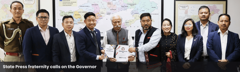 State Press Fraternity Calls On The Governor