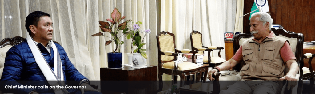 Chief Minister calls on the Governor