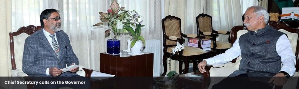 Chief Secretary calls on the Governor