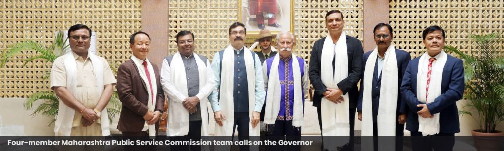 Four-member Maharashtra Public Service Commission team calls on the Governor