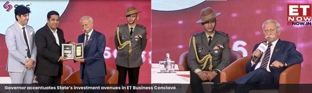Governor accentuates State’s investment avenues in ET Business Conclave