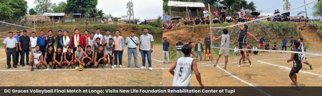DC Graces Volleyball Final Match at Longo; Visits New Life Foundation Rehabilitation Center at Tupi