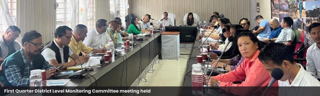 First Quarter District Level Monitoring Committee meeting held