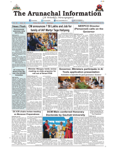The Arunachal Information