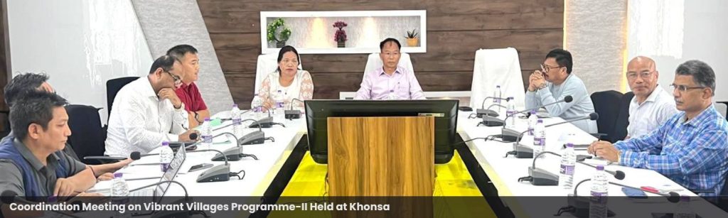 Coordination Meeting on Vibrant Villages Programme-II Held at Khonsa
