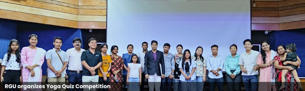 RGU organizes Yoga Quiz Competition
