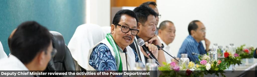 Deputy Chief Minister reviewed the activities of the Power Department