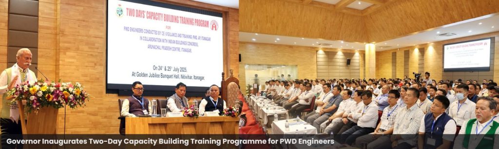 Governor Inaugurates Two-Day Capacity Building Training Programme for PWD Engineers
