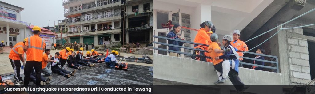 Successful Earthquake Preparedness Drill Conducted in Tawang