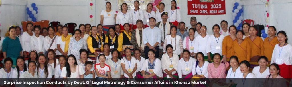 Surprise Inspection Conducts by Dept. Of Legal Metrology & Consumer Affairs in Khonsa Market