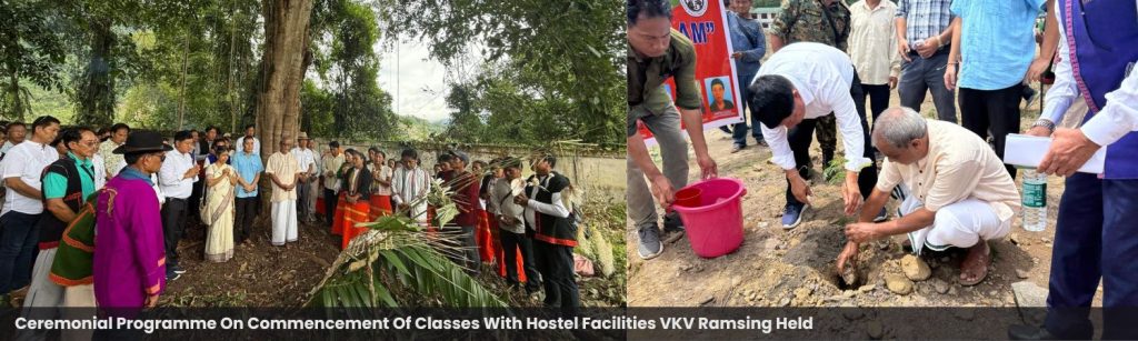 Ceremonial Programme On Commencement Of Classes With Hostel Facilities VKV Ramsing Held