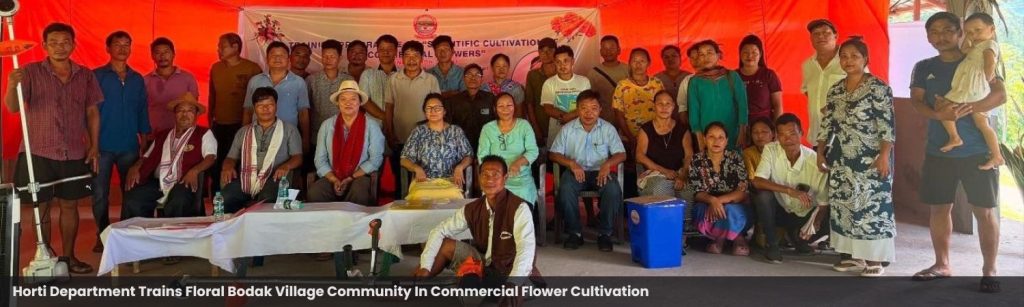 Horti Department Trains Floral Bodak Village Community In Commercial Flower Cultivation