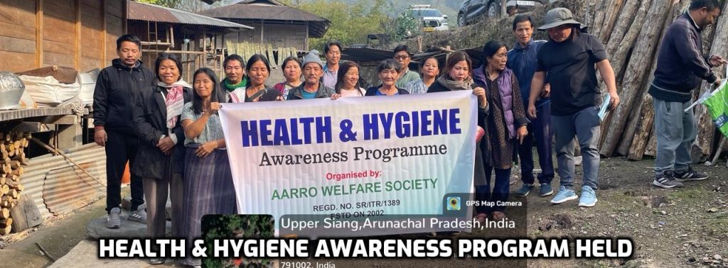 Health & Hygiene Awareness Program Held at Simong Village