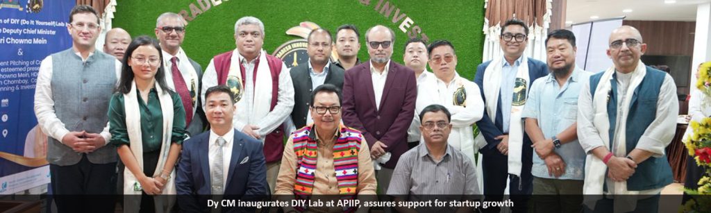 Dy CM inaugurates DIY Lab at APIIP, assures support for startup growth
