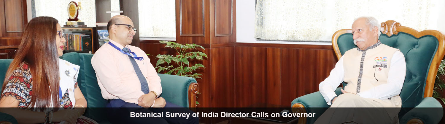 Botanical Survey of India Director Calls on Governor