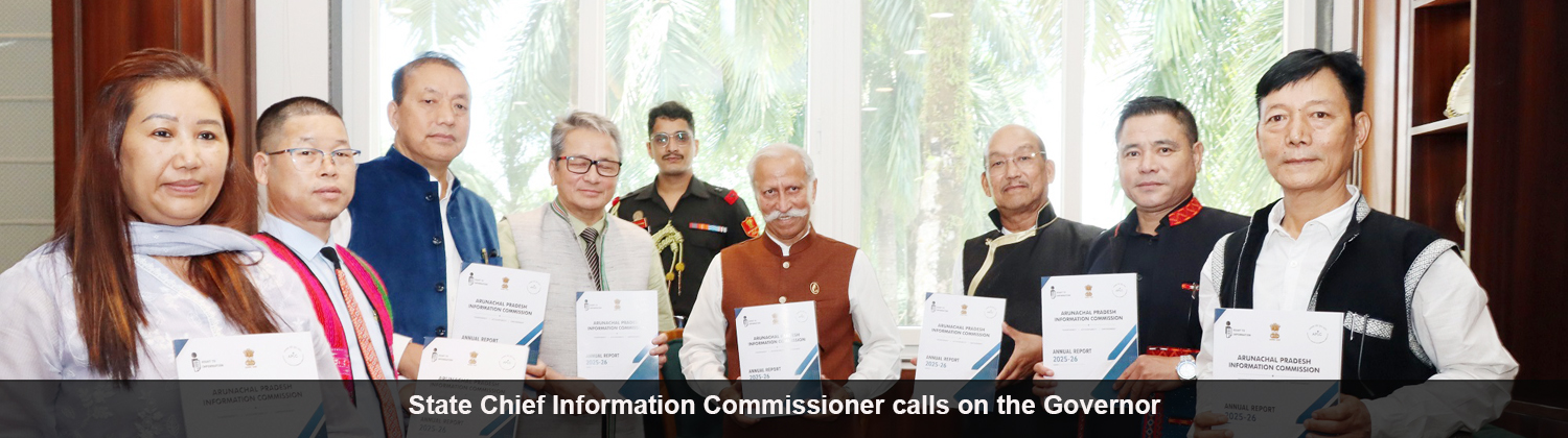 State Chief Information Commissioner calls on the Governor