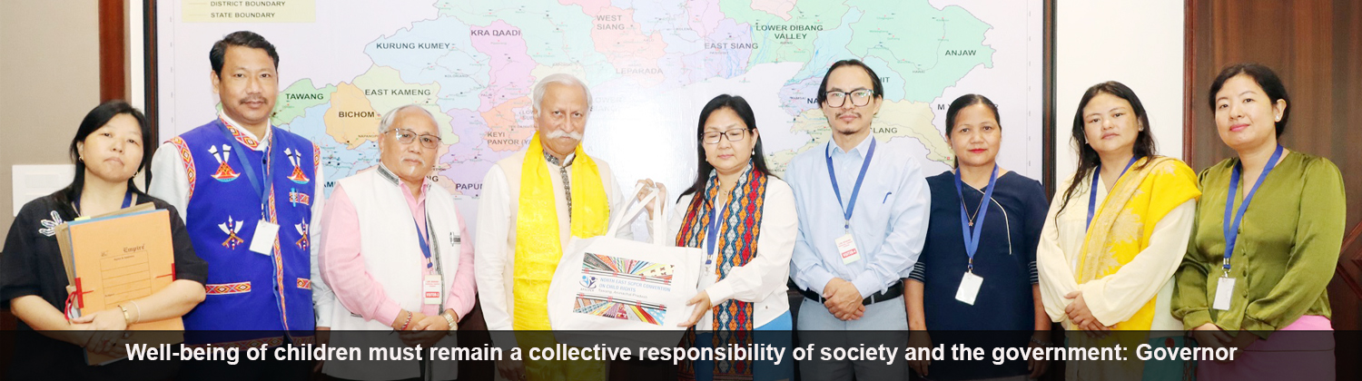 Well-being of children must remain a collective responsibility of society and the government: Governor