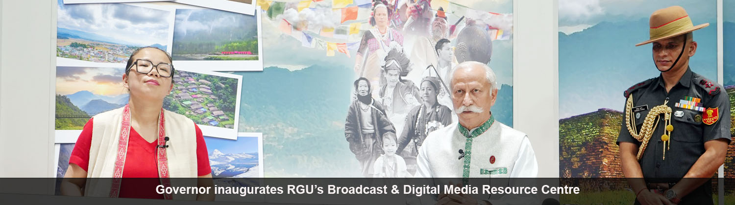 Governor inaugurates RGU’s Broadcast & Digital Media Resource Centre