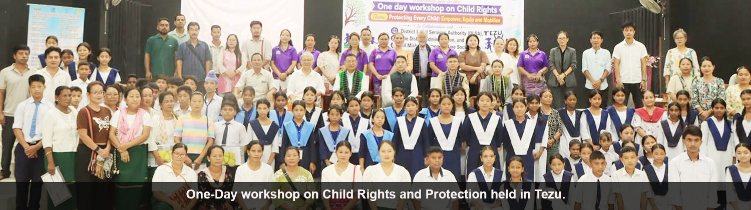 One-Day workshop on Child Rights and Protection held in Tezu