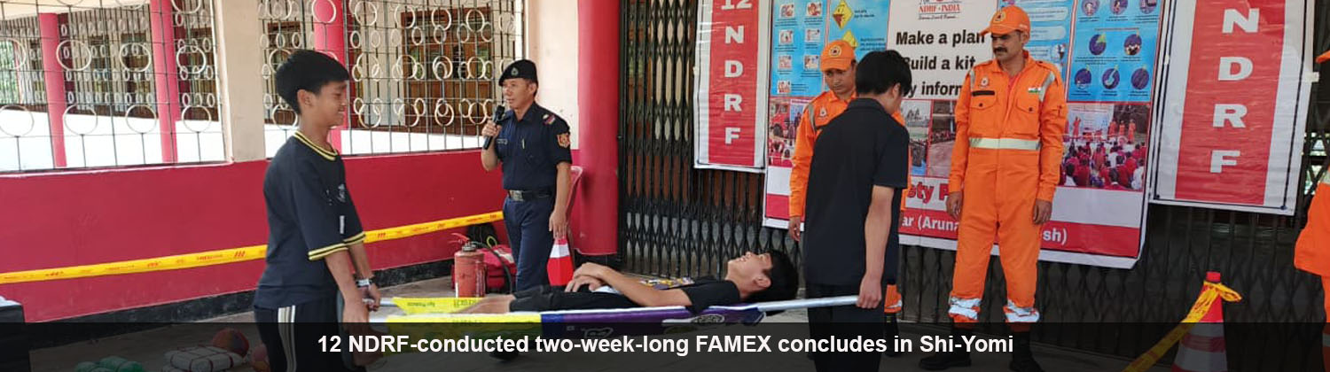 12 NDRF-conducted two-week-long FAMEX concludes in Shi-Yomi