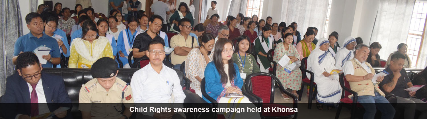 Child Rights awareness campaign held at Khonsa