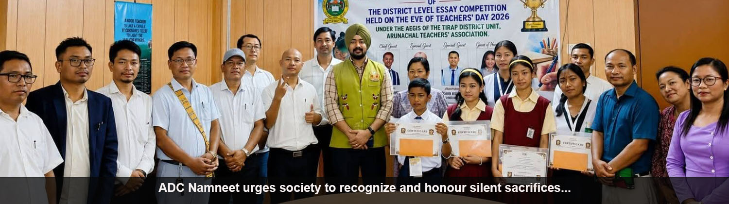 ADC Namneet urges society to recognize and honour silent sacrifices and invaluable services rendered by dedicated teachers