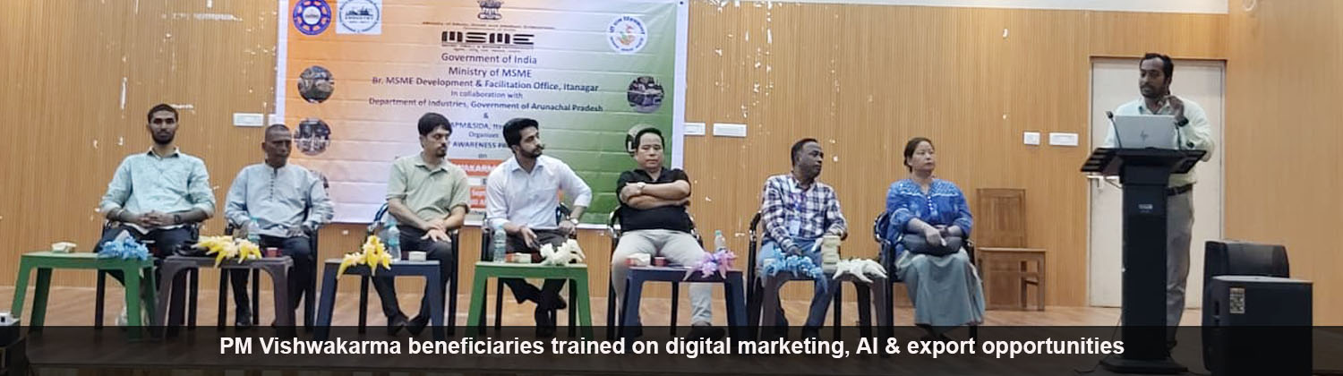 PM Vishwakarma beneficiaries trained on digital marketing, AI & export opportunities