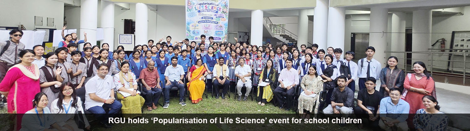RGU holds ‘Popularisation of Life Science’ event for school children