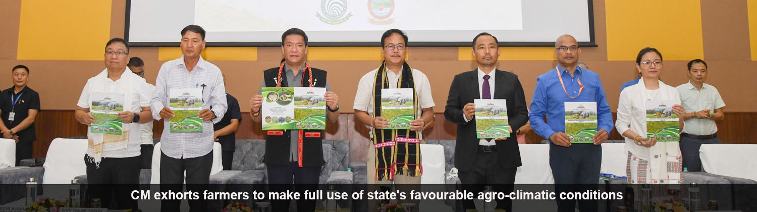 CM exhorts farmers to make full use of state's favourable agro-climatic conditions