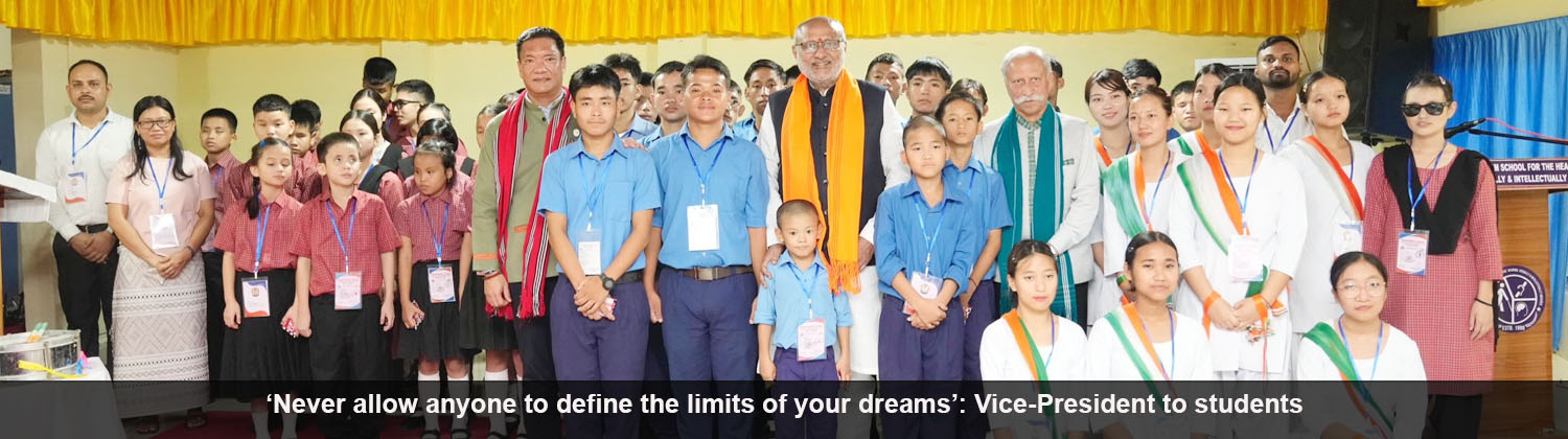 ‘Never allow anyone to define the limits of your dreams’: Vice-President to students