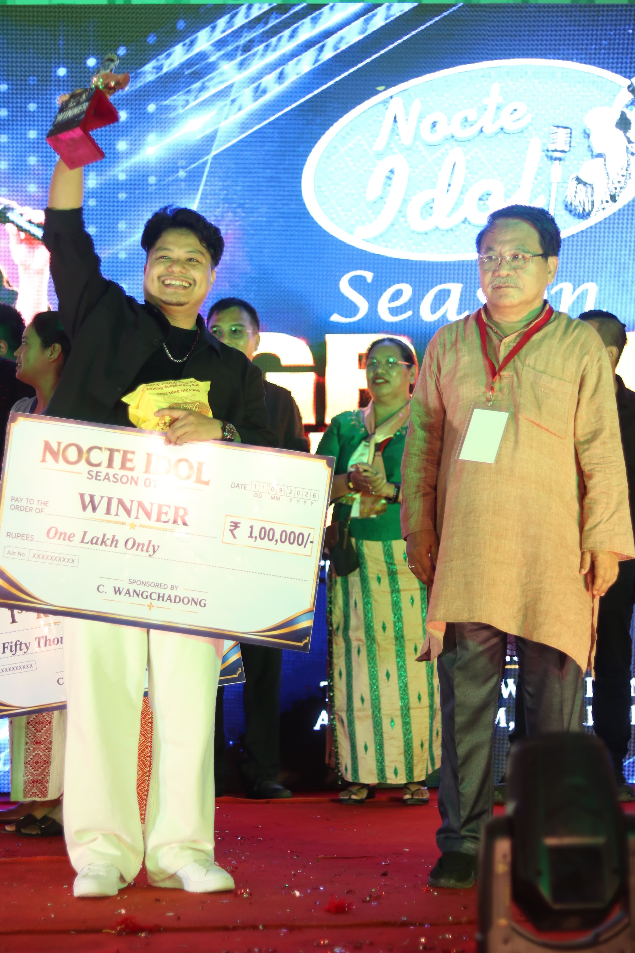 Tezian Matey crowned inaugural Nocte Idol