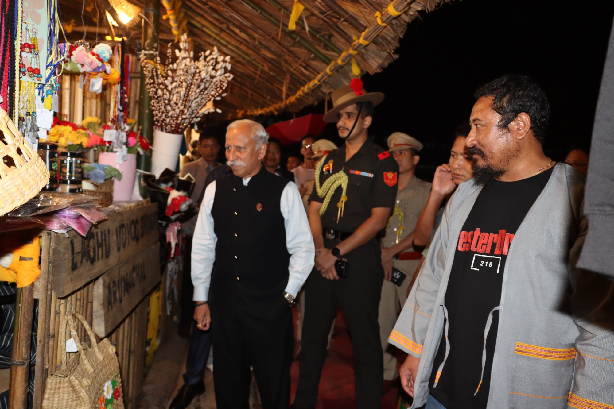 Governor attends Ziro Music Festival