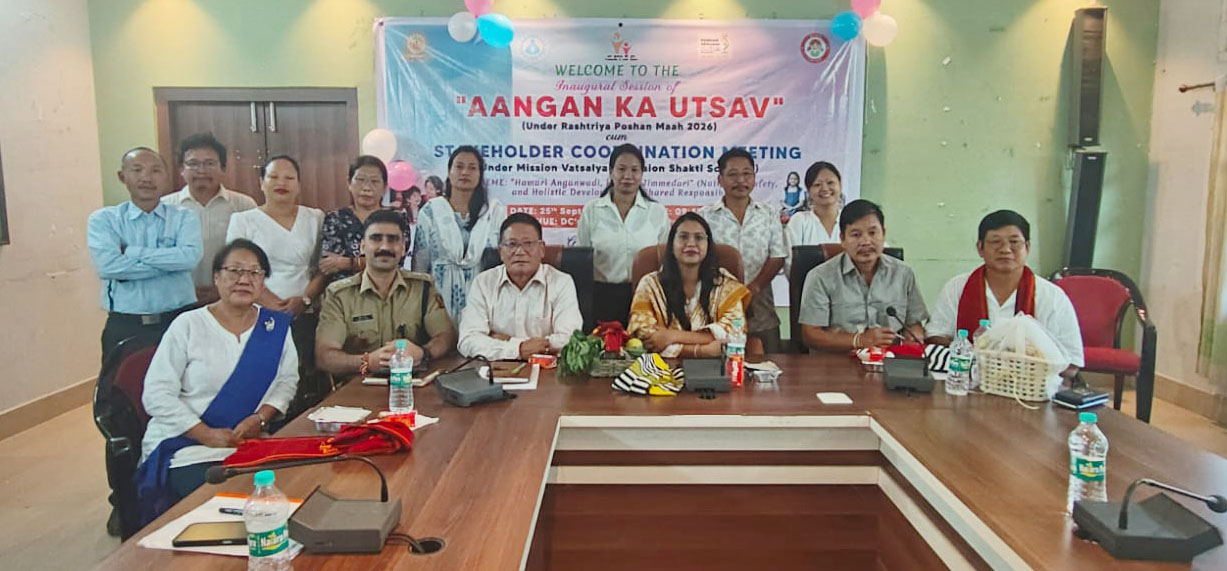 WCD Department East Siang Host Inaugural Session of ‘Aangan Ka Utsav’