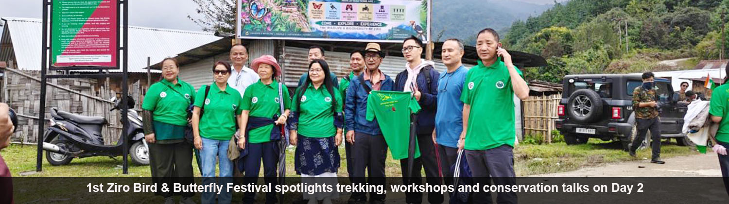 1st Ziro Bird & Butterfly Festival spotlights trekking, workshops and conservation talks on Day 2