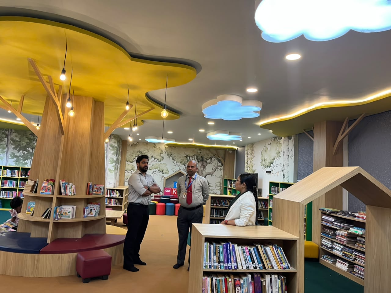 Secretary, Art & Culture and Officers from National Museum Visit District Library Namsai
