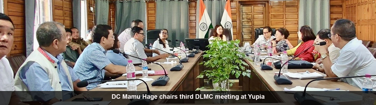DC Mamu Hage chairs third DLMC meeting at Yupia