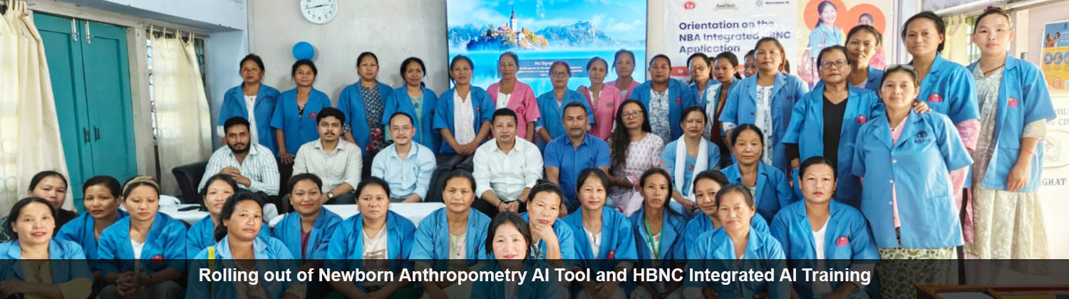 Rolling out of Newborn Anthropometry AI Tool and HBNC Integrated AI Training